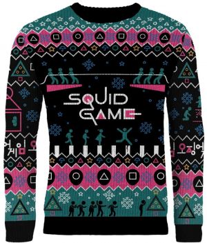 squid game christmas jumper